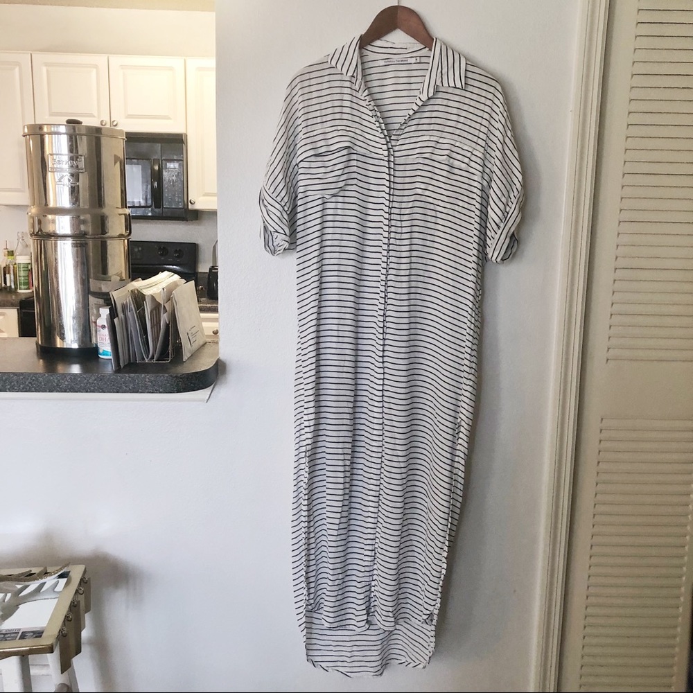 Faithfull the Brand Maxi Shirt Dress